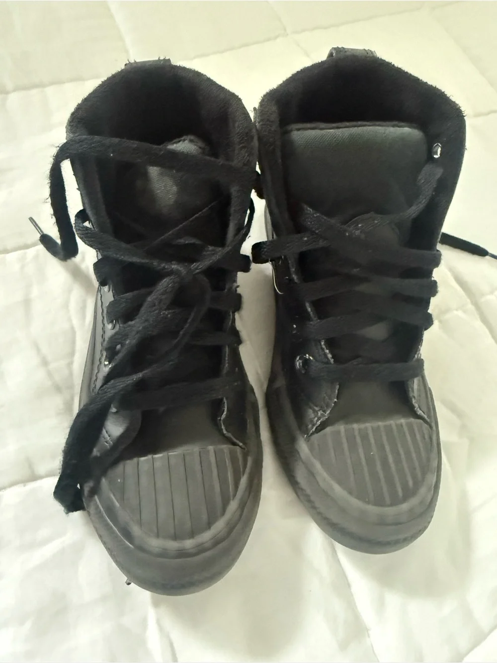 Converse Kids Black High-Top Sneakers